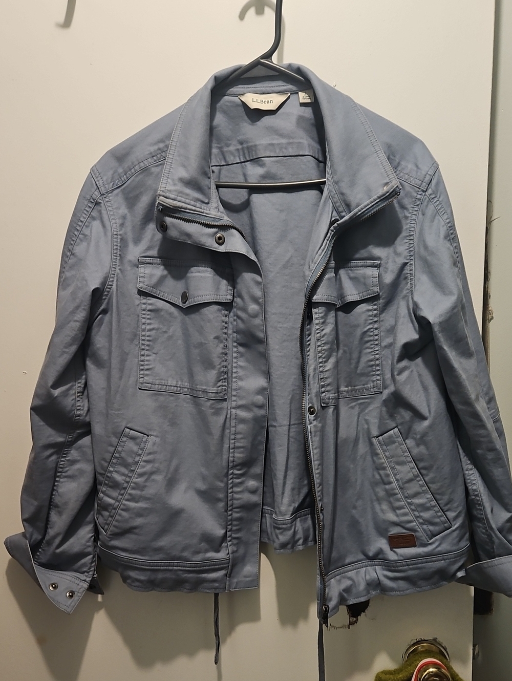 L.L. Bean Light Blue Utility Field Jacket